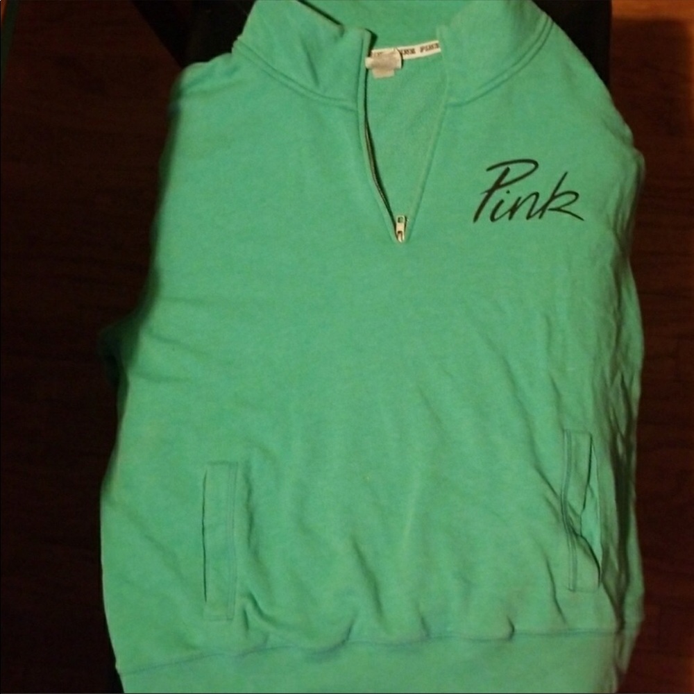 Pink Quarter Zip Hoodie